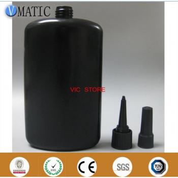 Botella de adhesivo UV negra 250 cc/ml