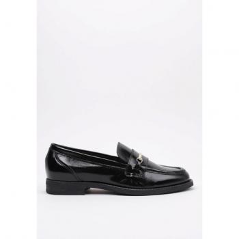 Mocasín plano Solange de Sandra Fontán para mujer en negro (talla 39)