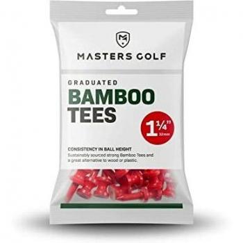 Masters Graduated Bamboo Tees (Red 1 1/4)