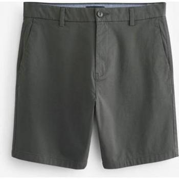 Urban Charcoal Grey Straight‑Fit Stretch Chinos Shorts