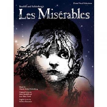 Les Miserables Piano Vocal Selections Sheet Music Book Musical
