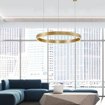 Luz de Suspensión LED Oro Nova Luce Motif 9190648