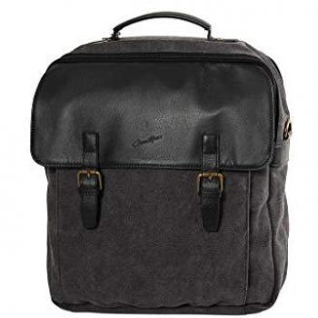 Sac à dos Gérard Henon Noir Toile Collection Safari 22368