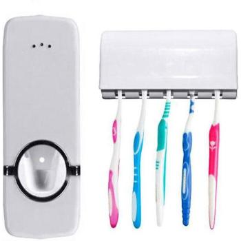 Tooth Care Wall-Mounted Automatic Toothpaste and Toothbrush Stand