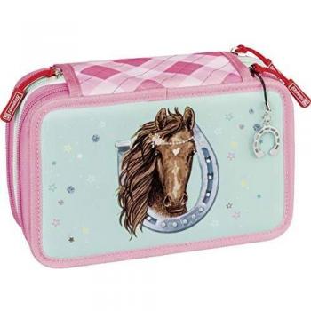SchÃ¼ler-Etui 3 ReiÃverschlÃ¼sse Ponylove