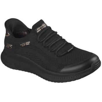 BOBS Dire Step Sneaker (Slip‑In) – Black, Size 5 – Easy Care, Machine Washable