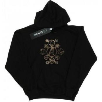 Marvel Jungen Avengers Infinity War Logo Kapuzenpullover 12-13 weiß