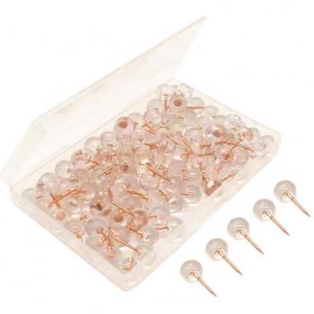 Large Push Pins Rose Gold