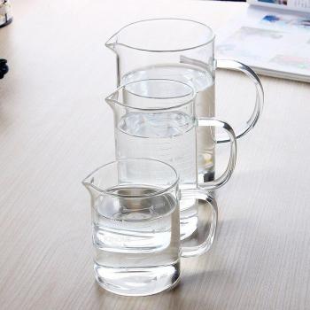 Glas Messbecher Set (Borosilikat) – 350 ml / 500 ml / 1 Liter