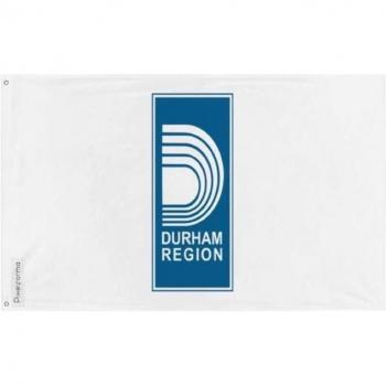 Panneau d'identification municipal de Durham – 192 × 288 cm, polyester recyclé