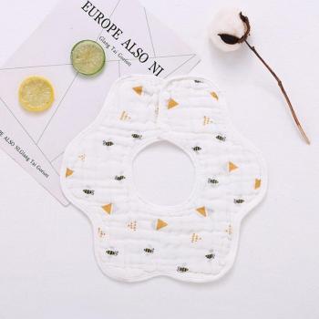 Soft Round Baby Bandana Bibs Feeding Scarf