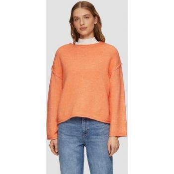 S.Oliver Entspannter Relaxed‑Fit Long Pullover – Strickmaterial