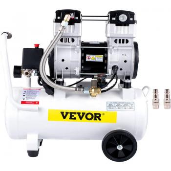 Tanque 18 L Compresor Silencioso Vevor 1500 W, 220 V