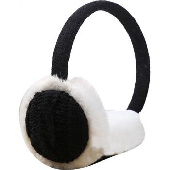 Orejeras de invierno de felpa para mujer