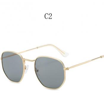 Lunettes de soleil en métal pour hommes et femmes, style extérieur