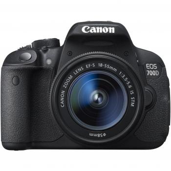 Canon EOS 700D with EF-S 18-55mm Lens