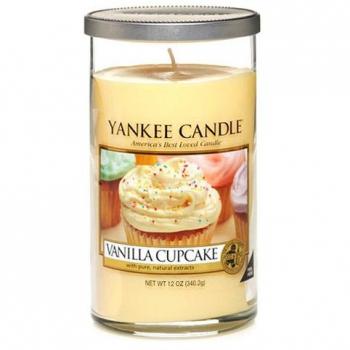 Yankee Candle “Cupcake‑Vanille” Duftkerze – 1221193E, 8,3 cm × 8,3 cm × 14 cm