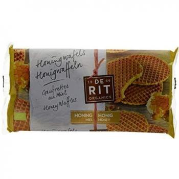 Knusprige Vollkorn-Honigwaffeln von De Rit, 175 g