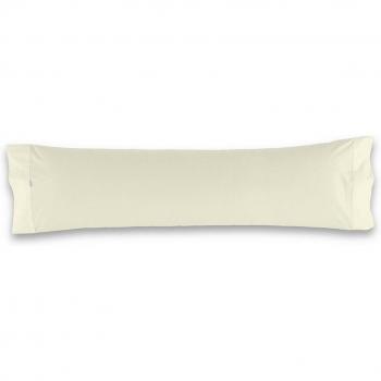 Funda de Almohada Liso Cala Crema 45 x 170 cm
