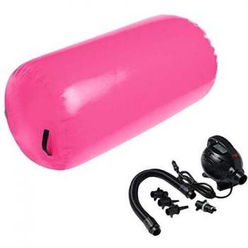 Aufblasbarer Luftroll 120 cm Minetom – Gym‑Yogabarrel mit Inkl. Pumpe