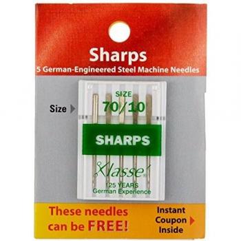 Tacony SharpSet 70/10, 5‑Pack