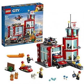 LEGO City La caserne de pompiers 60215Jeu de construction Jouet enfant Noël Neuf