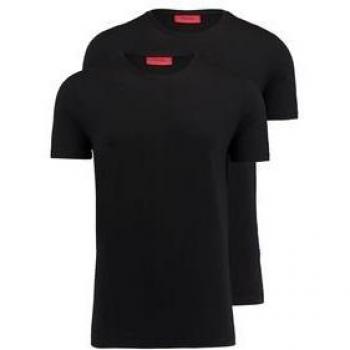 Hugo Boss Short Sleeve Shirt, Black, Male, L