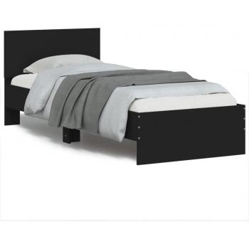 Tête Noire Prolenta – Cadre de lit sans matelas, 90x190 cm