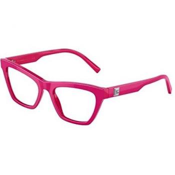 Dolce & Gabbana Lentes Recetadas 53 DG3359 en Color Rosa