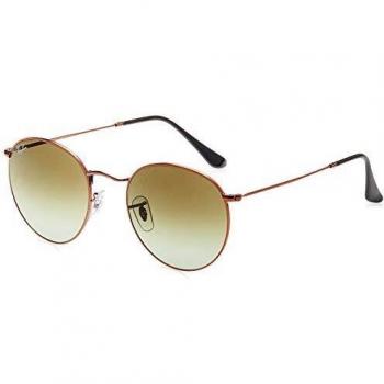 Ray-Ban RB3447 Unisex Round Metal Sunglasses, 9002A6