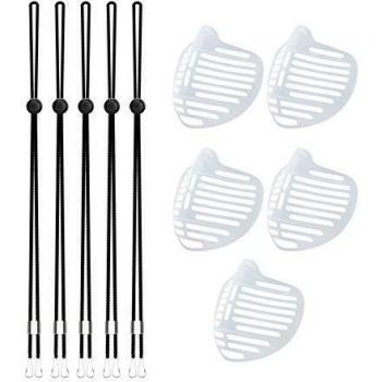 LanyardLock 5-Piece Face Mask Holder