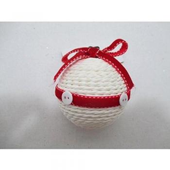 Boule de Noël en Tissu Doux