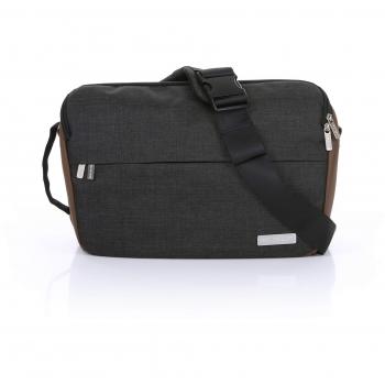 Piano-Messenger‑Bag ABC Slide – Umhängetasche mit Reißverschlussfach