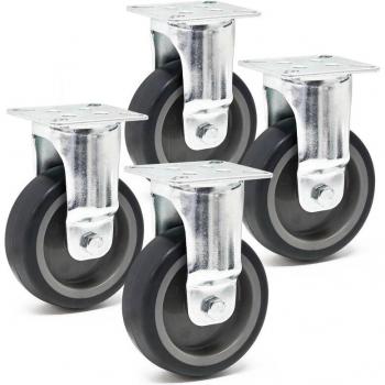 Ensemble de 4 Roulettes Fixes