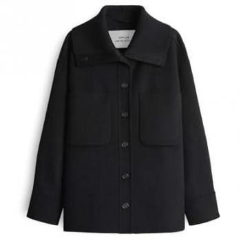 Opus Veste JOSIA en laine noire taille 38