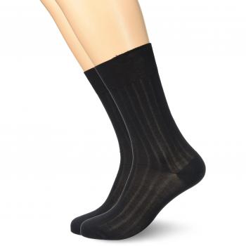 Men's Velvet Black Stocking Pair