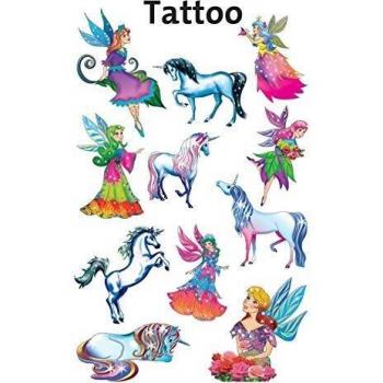 Avery Zweckform Z-Design 56390 Kinder Tattoos Einhörner