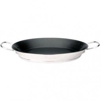 IBILI Bistrot 32 cm Silver and Black Paella Pan