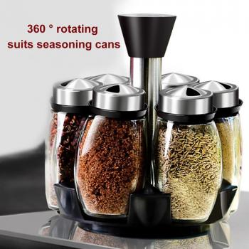 6-Piece Rotating Spice Container Set