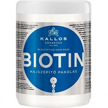 Kallos Biotin Haarmaske zur Stärkung von feinem Haar 1000 ml