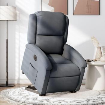 VidaXL Sillón Premium de Terciopelo Gris