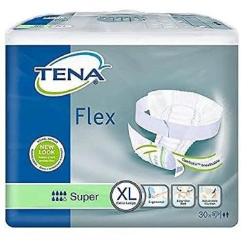Tena Flex super extra large boite de 30 couches urinaires 105-155 cm