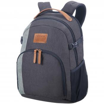 Samsonite Rewind Natural Notebook-Rucksack Medium 15,6 – 46 cm – 23 l – Flussblau