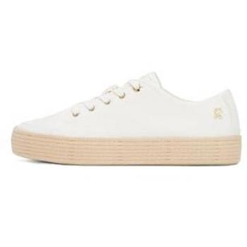 Tommy Hilfiger VULC Espadrilla Sneaker 08404 Bianco