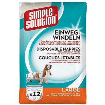 Couches Pour Chiens Simple Solution Taille Large