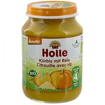 Holle Bio Kürbis mit Reis (1 x 190 g)