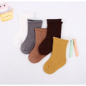 Medias de algodón para primavera y verano, 5 pares