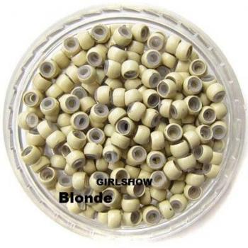 Blonde Nano Ring Crimp Beads