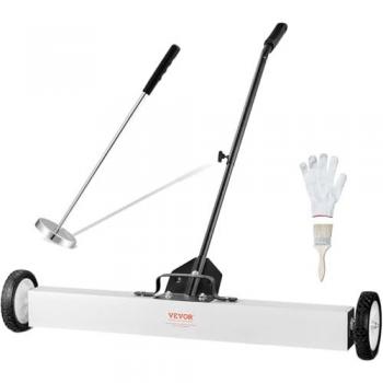 Vevor 36-Inch Magnetic Sweeper with 55 lbs Capacity