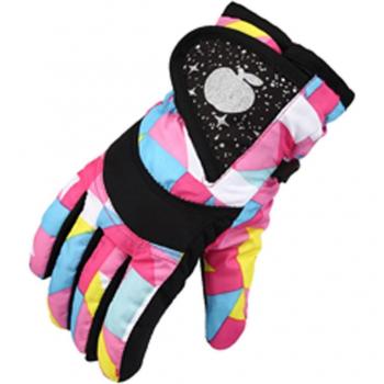 Kids' Windproof Snow Mittens